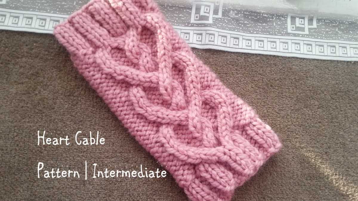 Cable scarf knitting pattern free