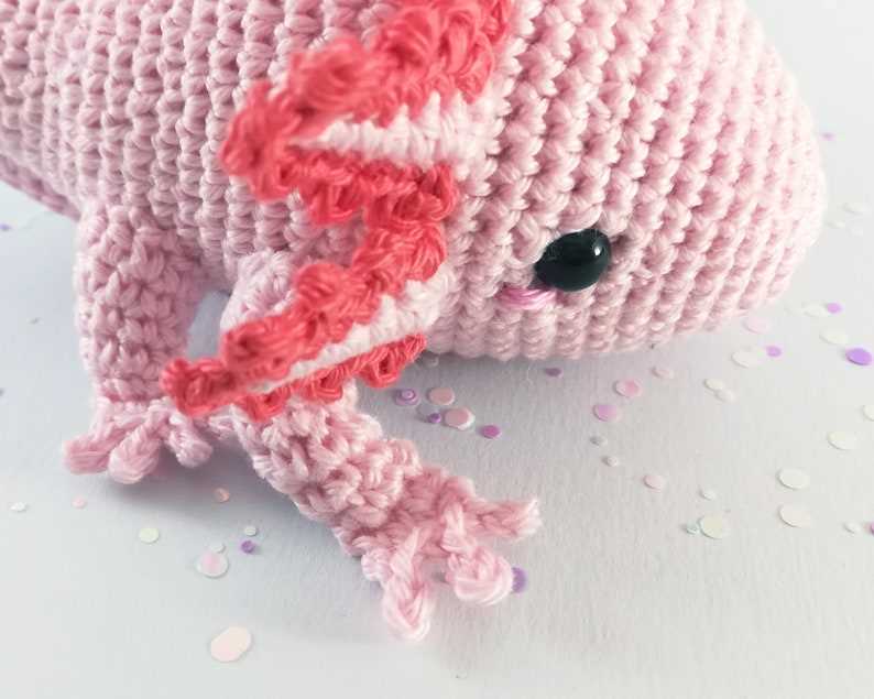 Axolotl knitting pattern