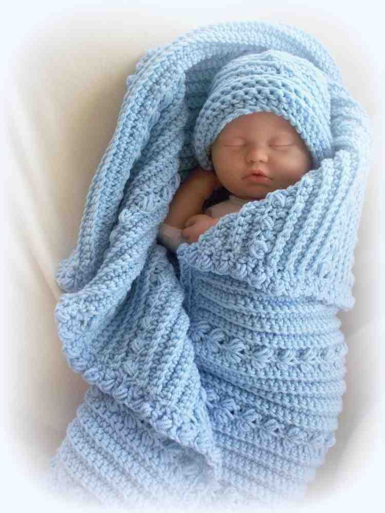 Baby boy blanket knitting patterns free