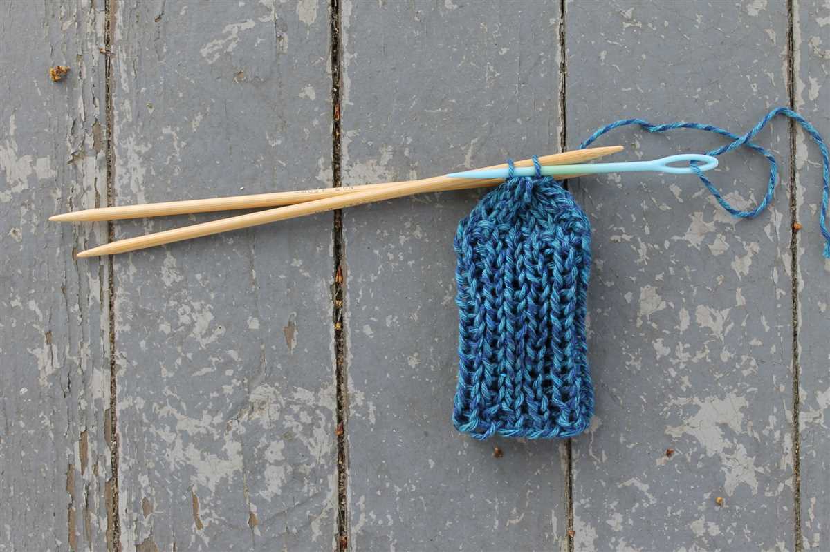 Free knitting pattern for chair socks
