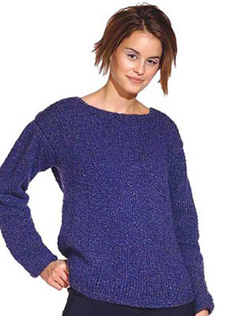 Basic knit sweater pattern