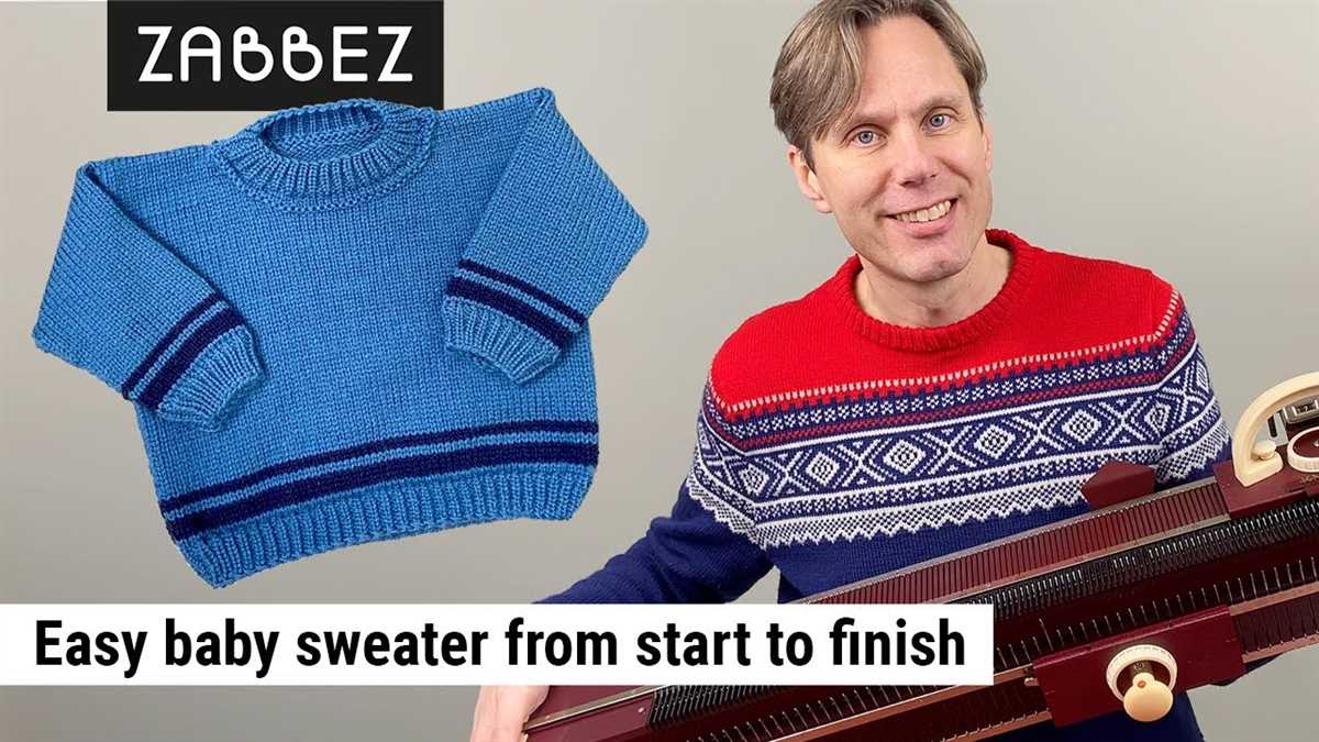 Basic knit sweater pattern