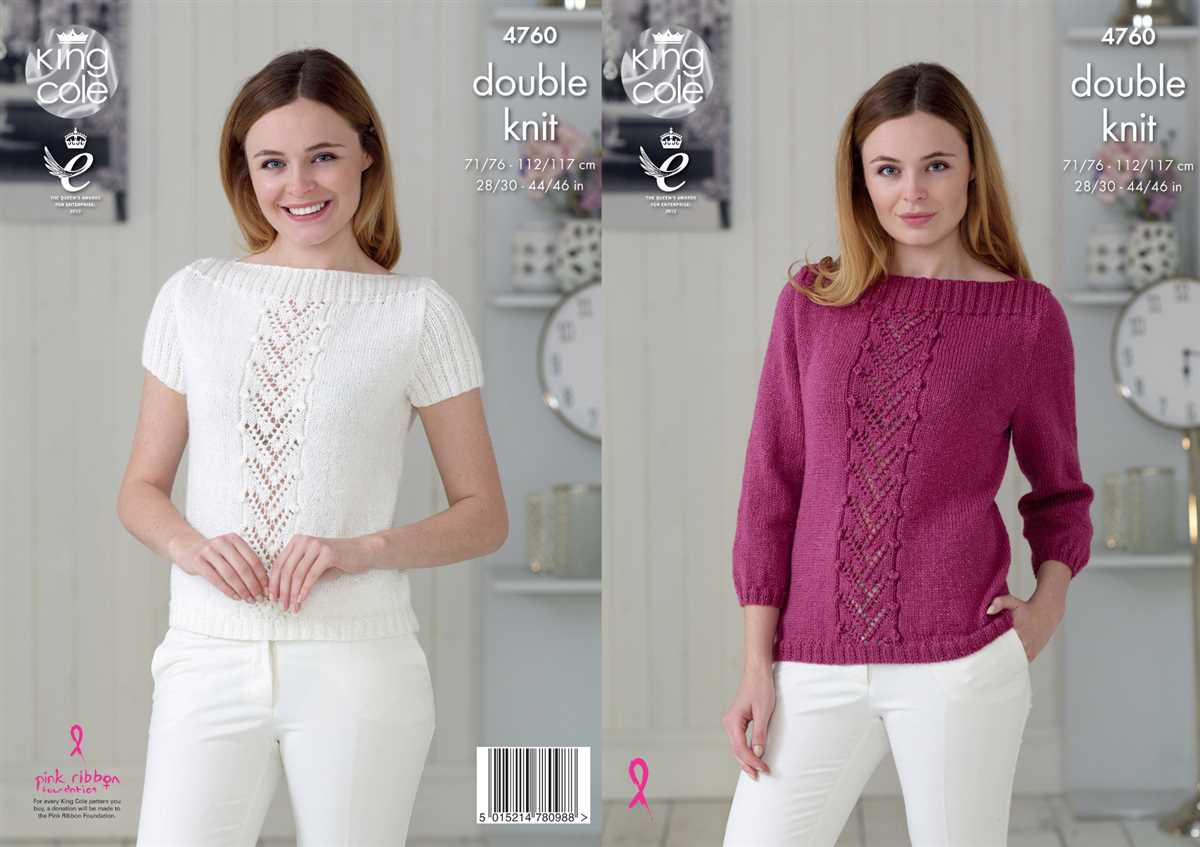 Ladies jumper knitting patterns