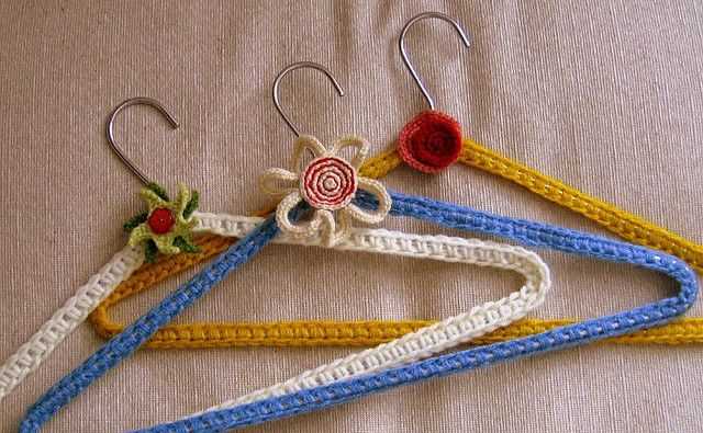 Knitted coat hanger patterns