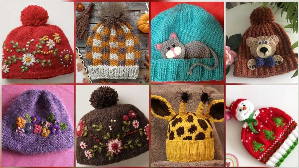 Woolen hat knitting pattern