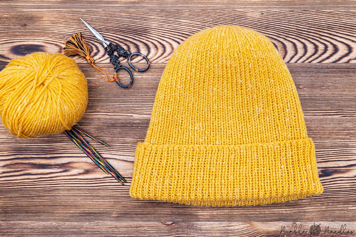 Beanie knitting pattern 8 ply