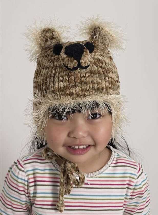 Bear hat knitting pattern