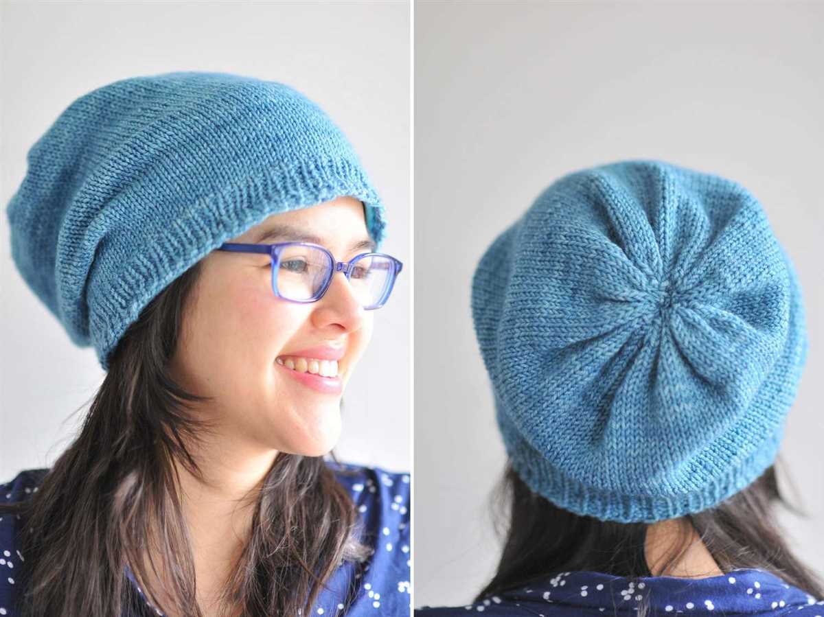 Beginner easy hat knitting patterns