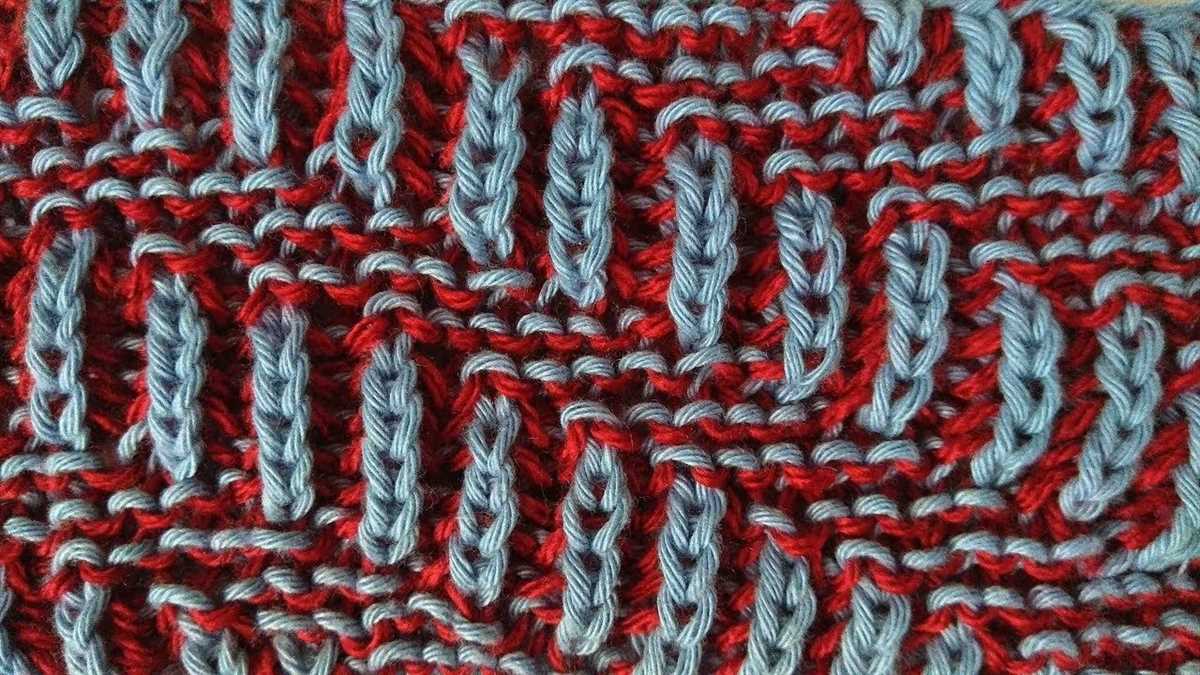 Knitting pattern instructions
