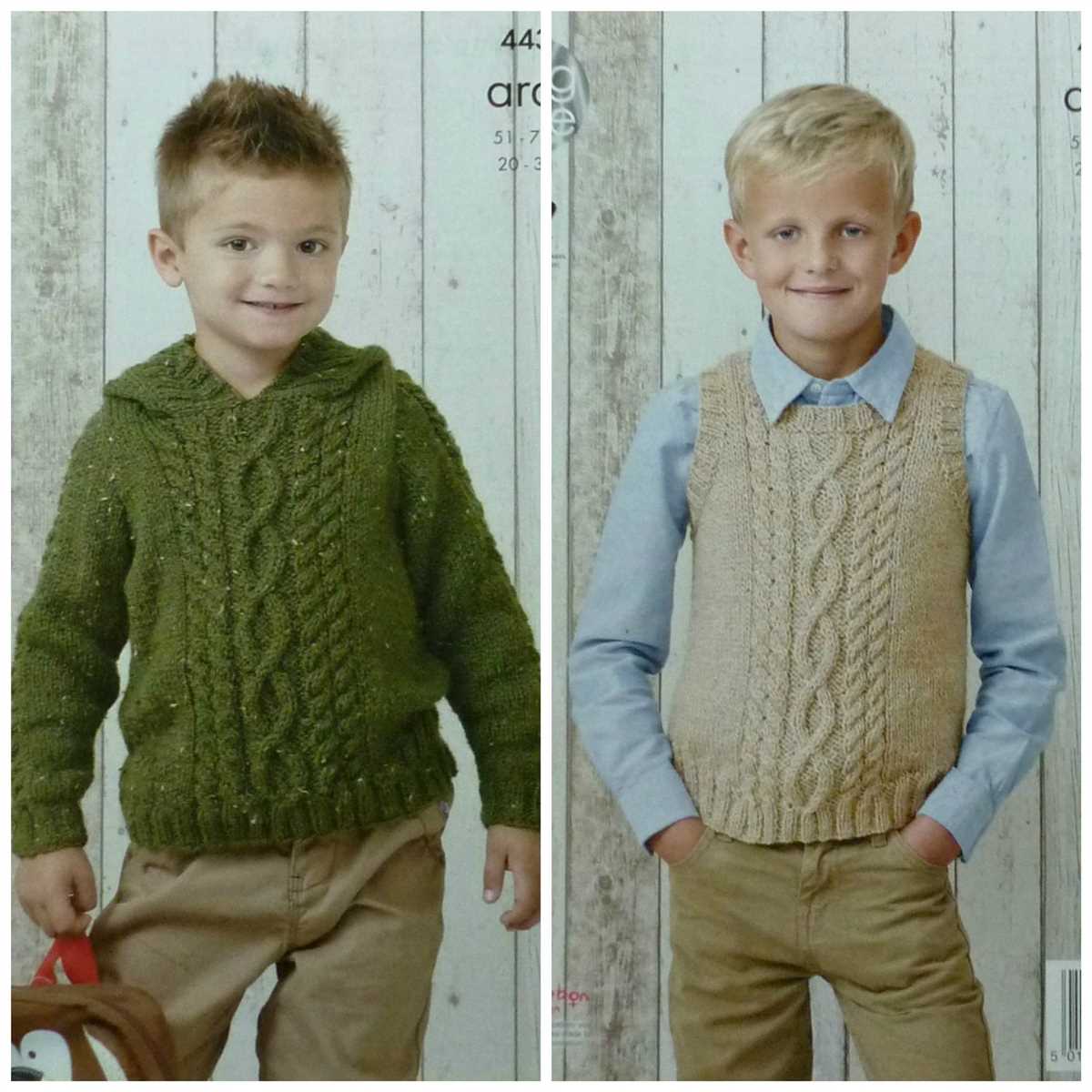 Childrens aran jumper knitting patterns free