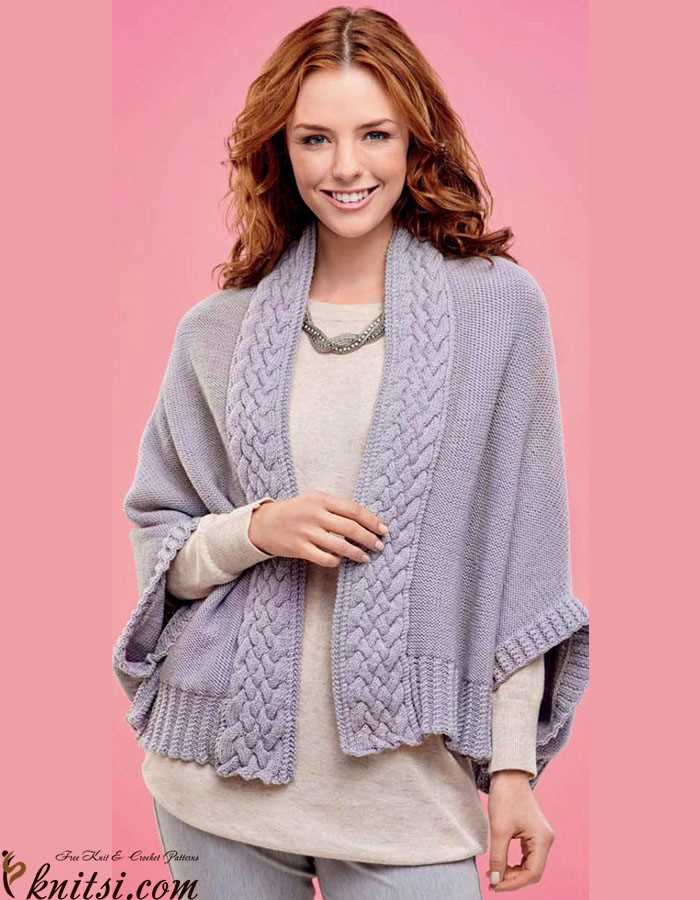 Cape knitting pattern