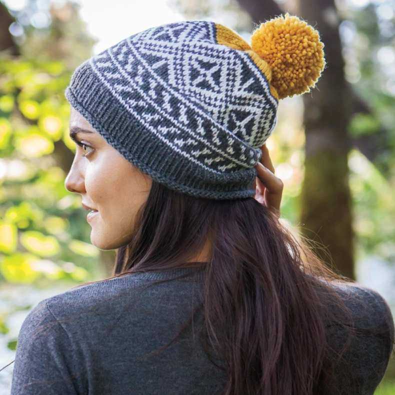 Big hat knitting pattern