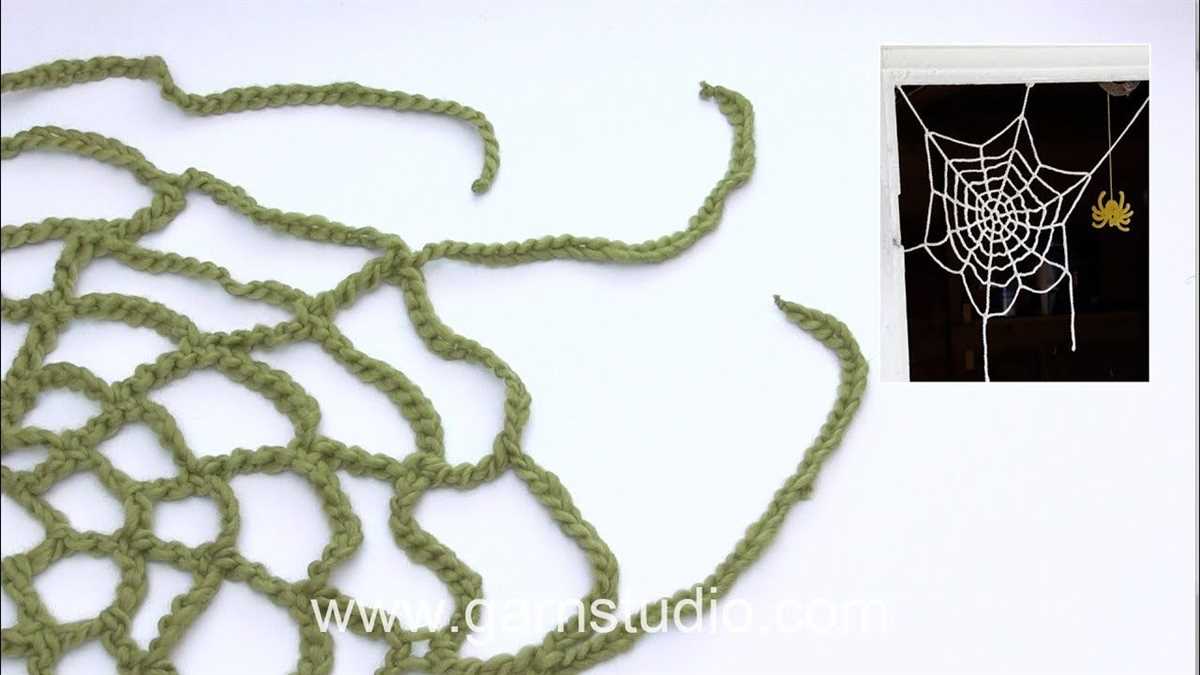 Spider knitting pattern