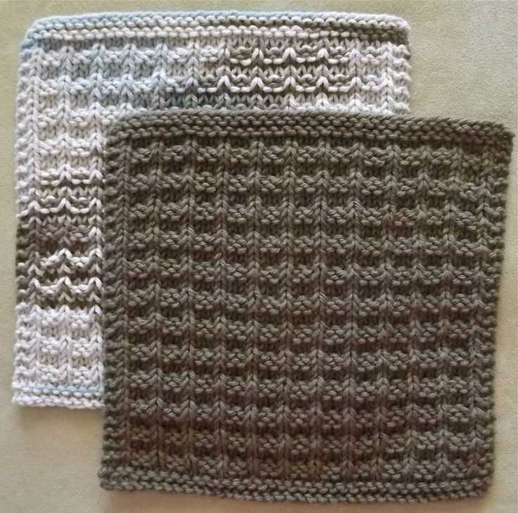 Mini almost lost washcloth knitting pattern