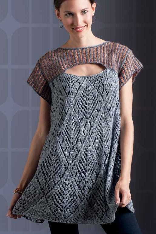 Knit halter dress pattern