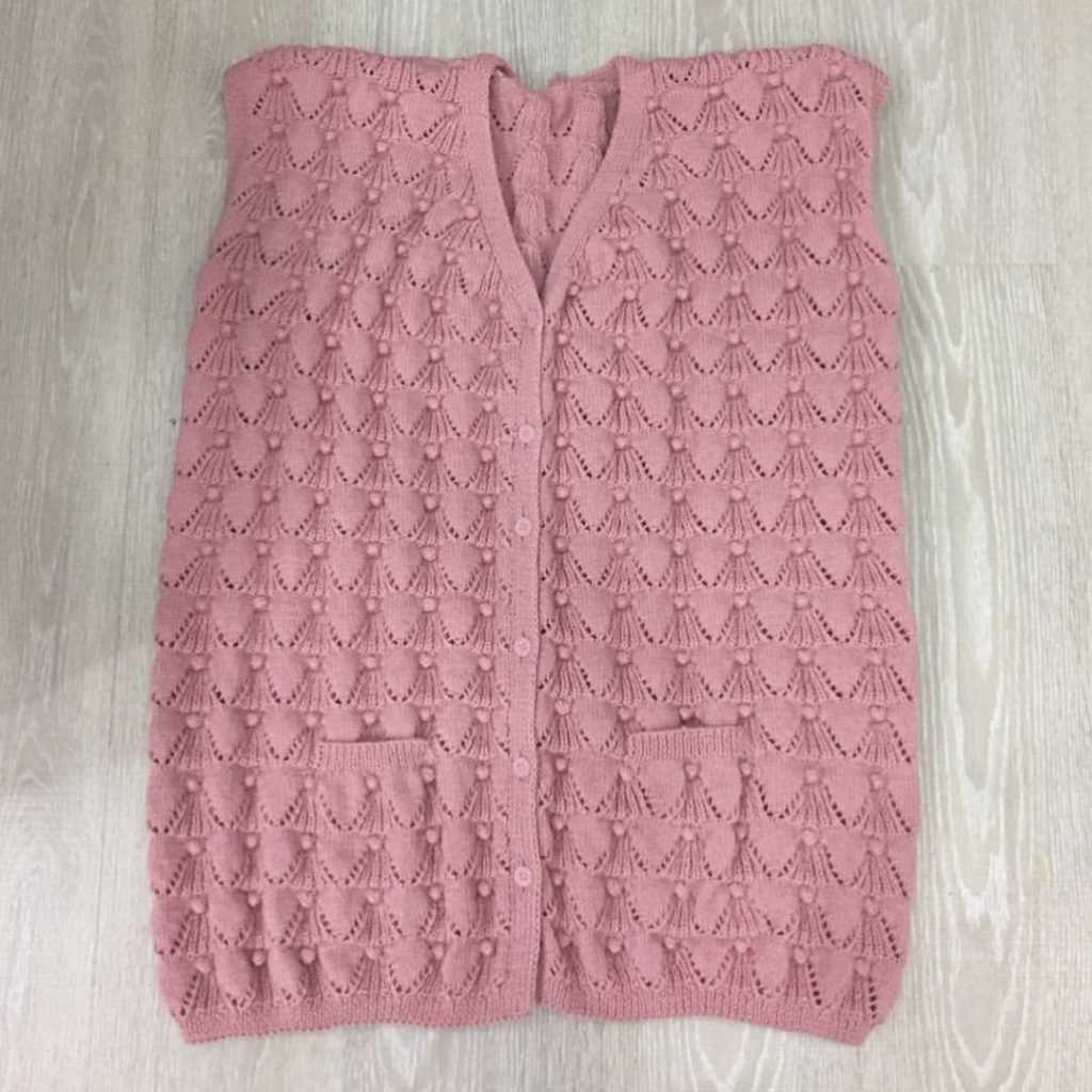 Cable knit vest pattern