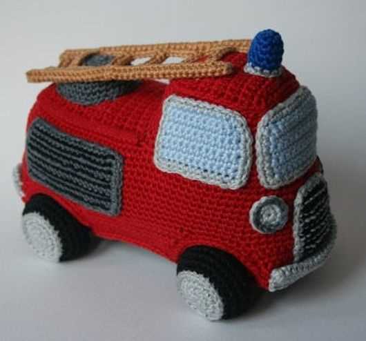 Car motif knitting pattern