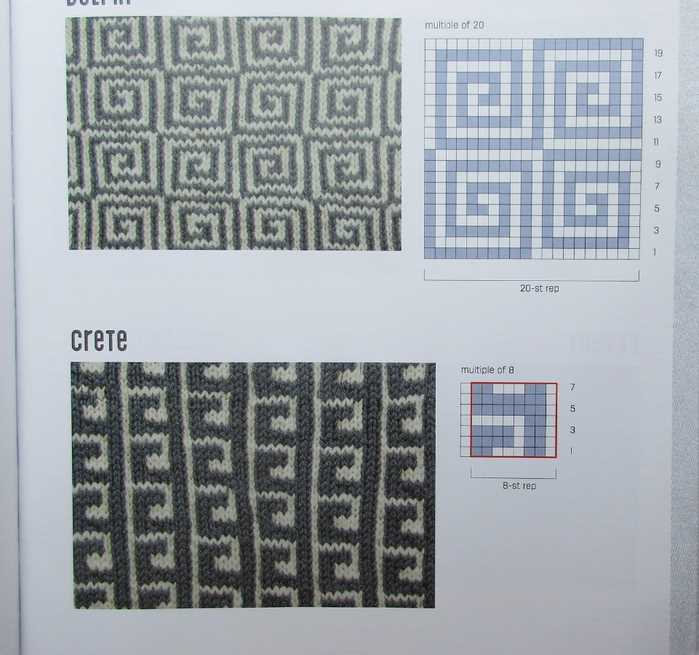 Car motif knitting pattern