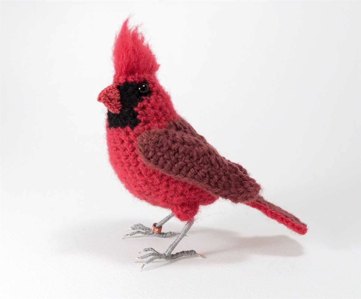 Cardinal knitting pattern
