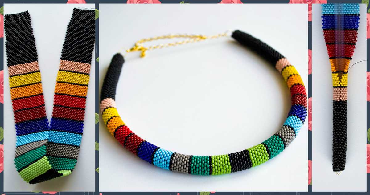 Knit beaded bracelet pattern