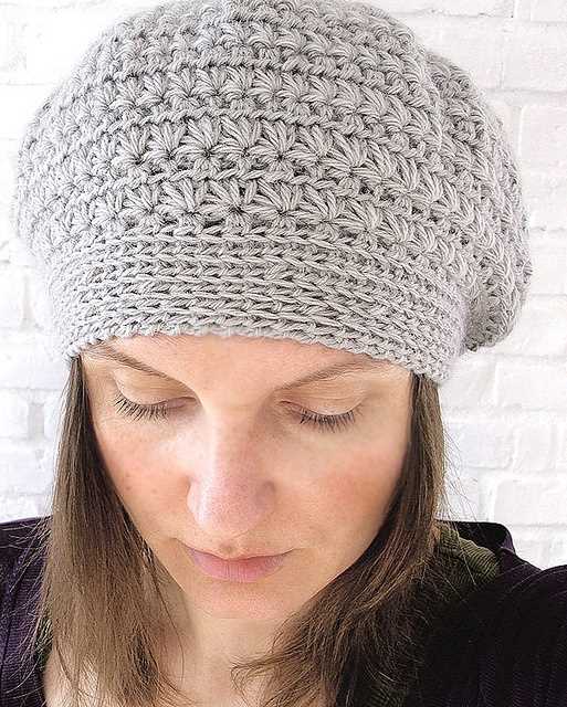Free knit beret hat patterns