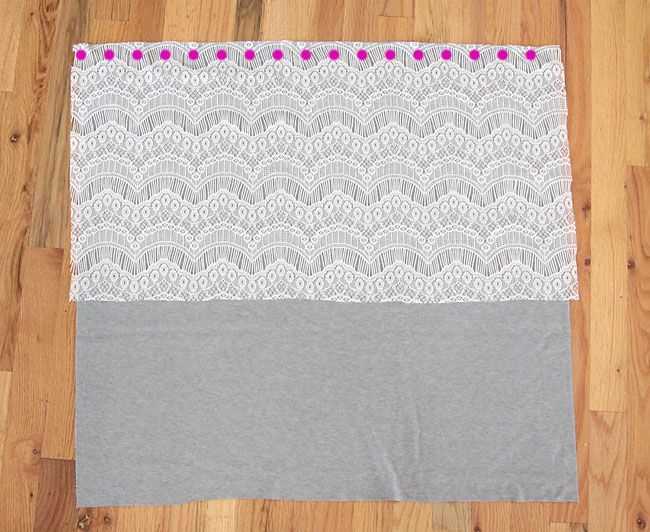 Easy knitted lace scarf pattern