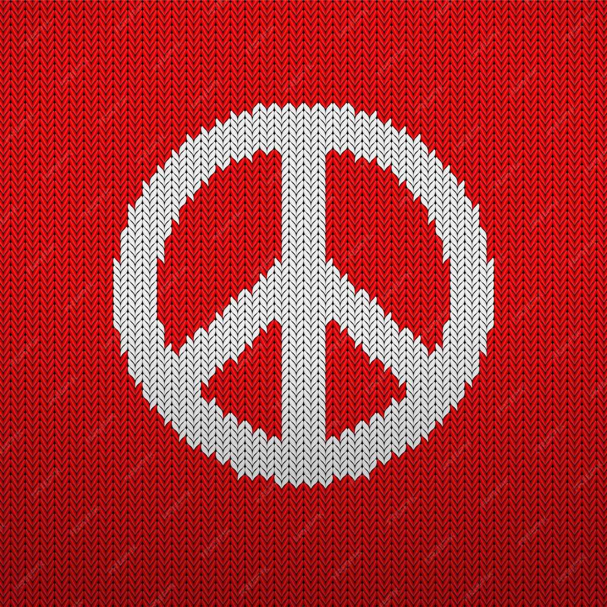 Knitting for peace patterns