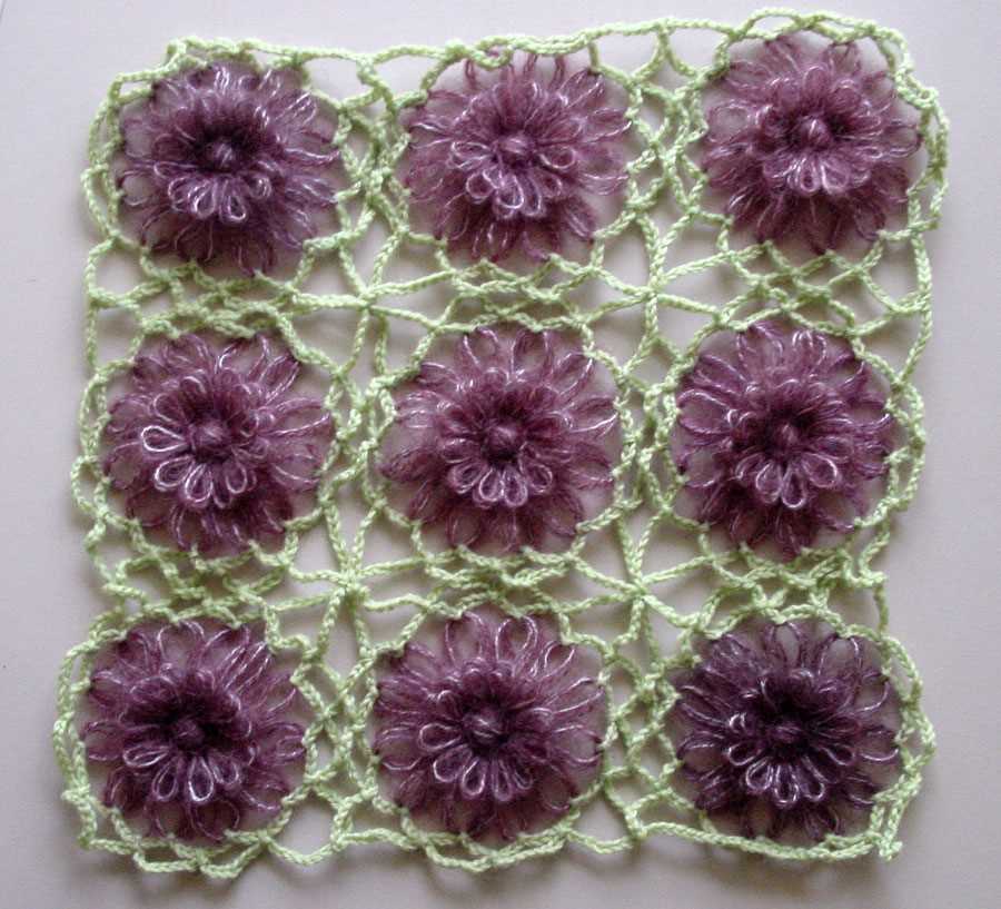 Easy loom knitting shawl patterns