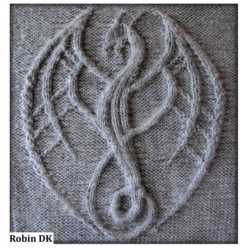 Celtic plait knitting pattern