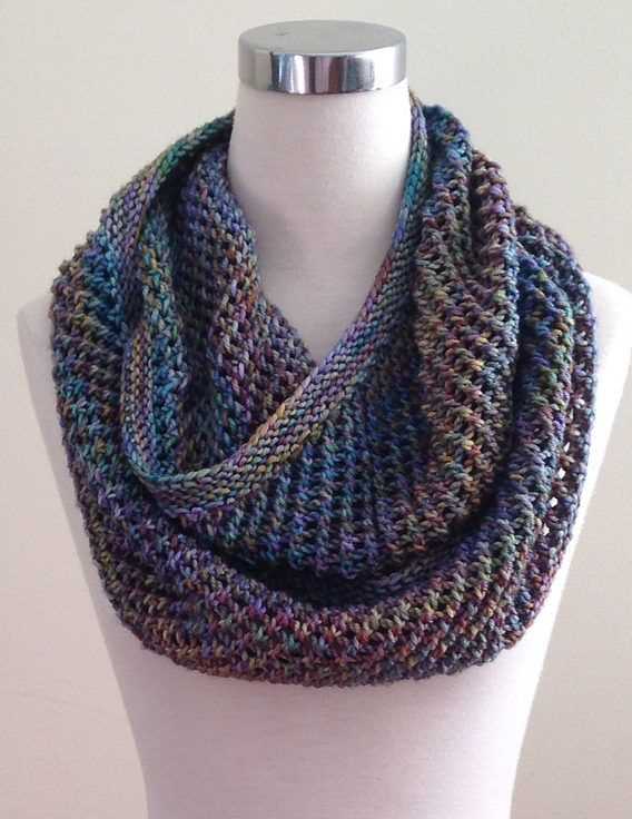 Easy cowl knitting pattern