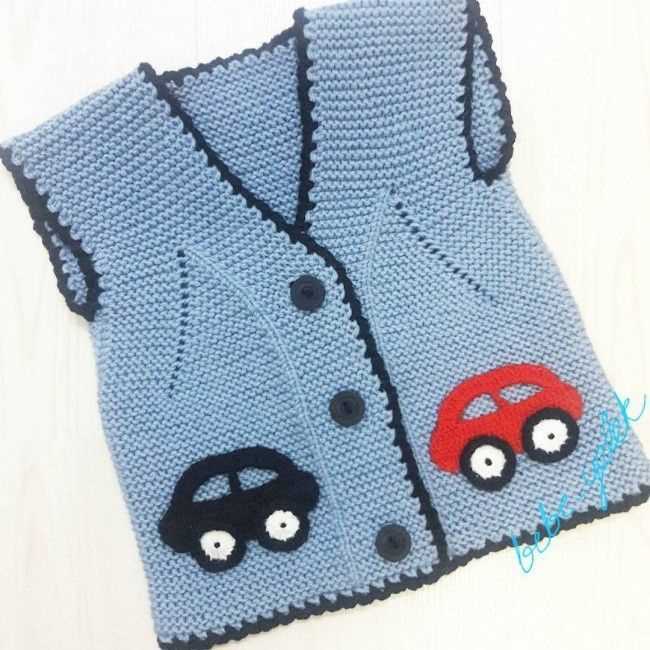 Chicken vest knitting pattern