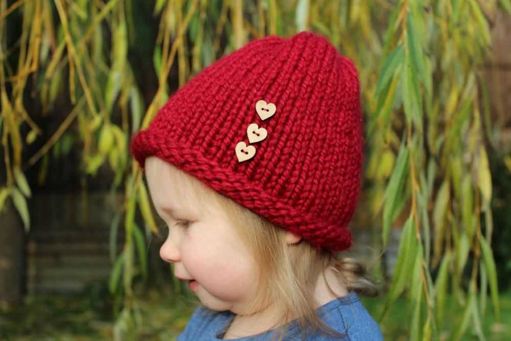 Child's knit hat pattern