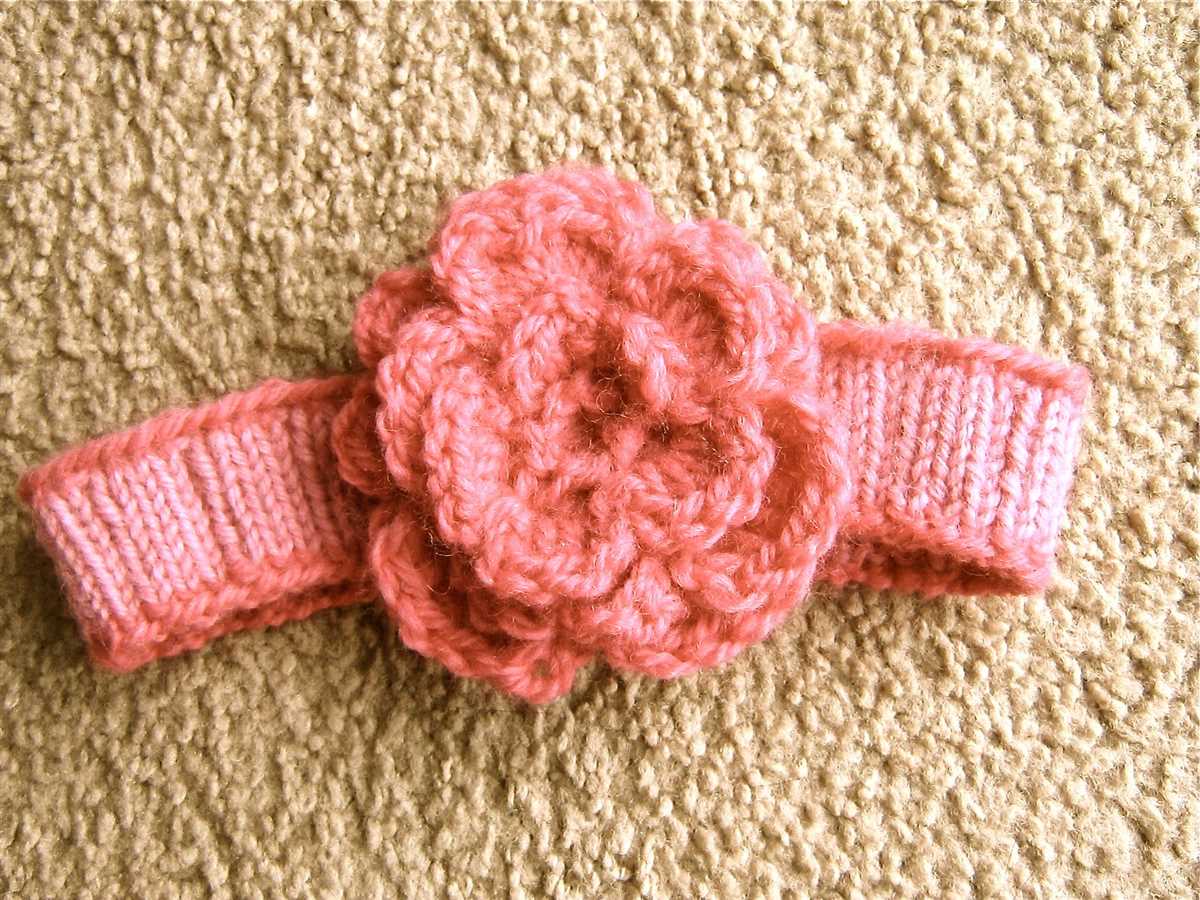 Child's knitted headband free pattern