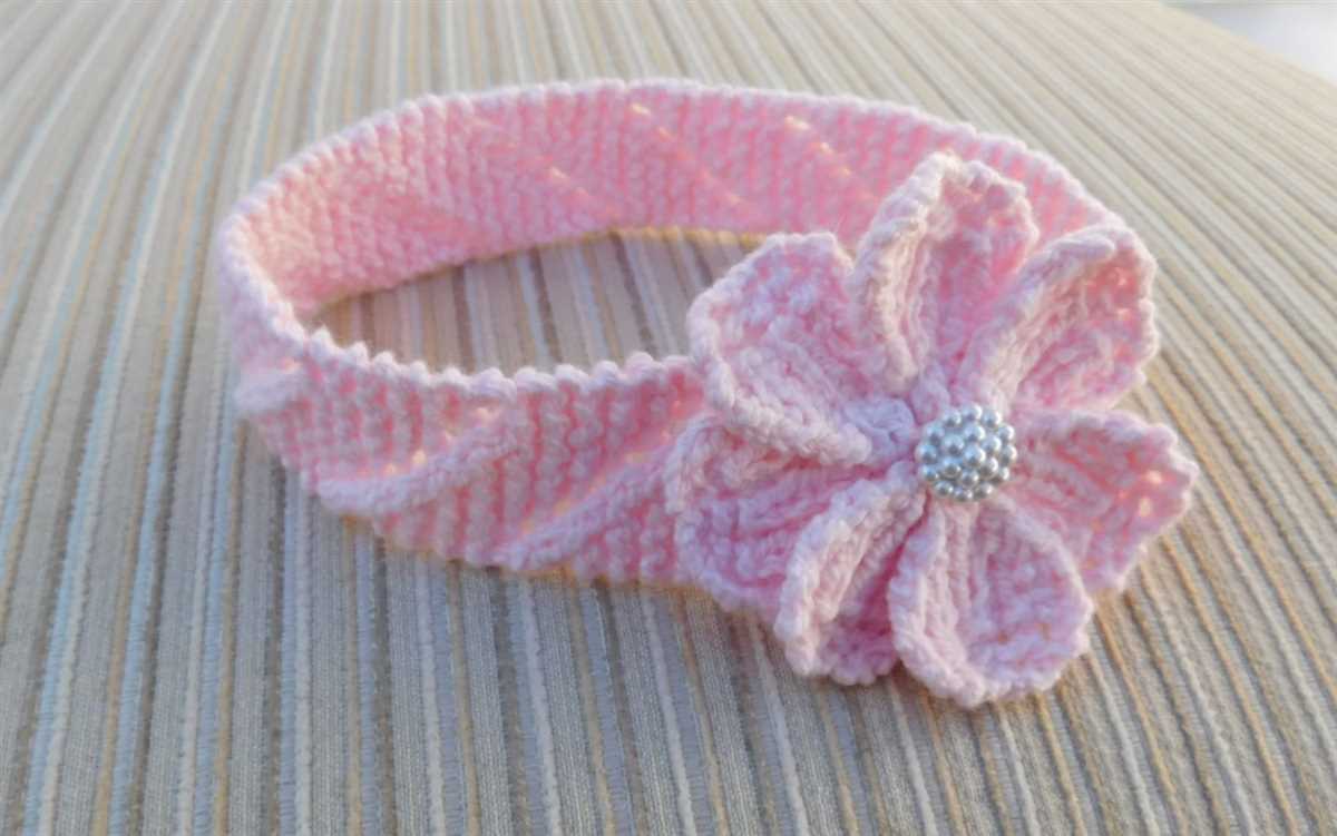 Child's knitted headband free pattern