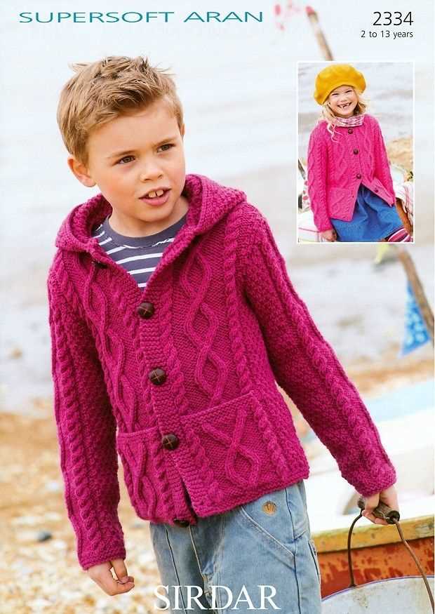 Childrens aran jumper knitting patterns free