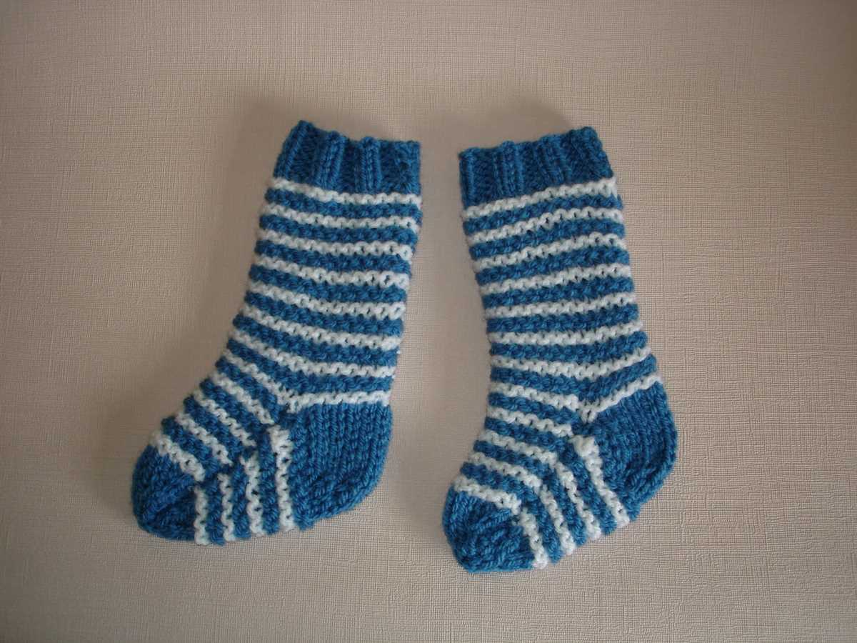 Childrens knitted sock patterns free