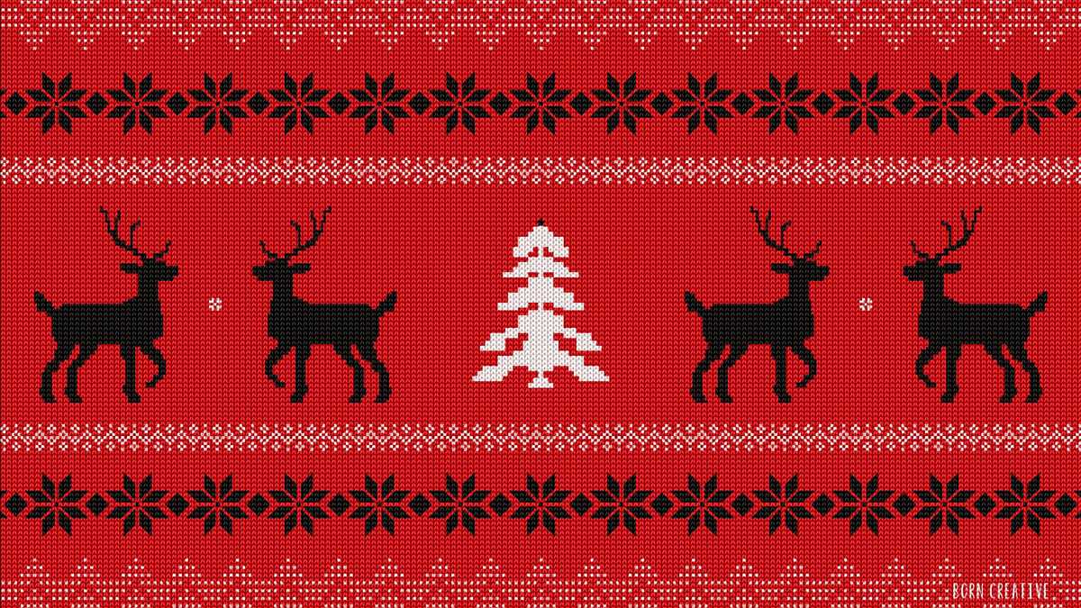 Christmas knit blanket pattern