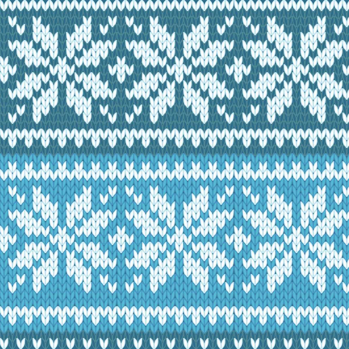 Christmas knit blanket pattern