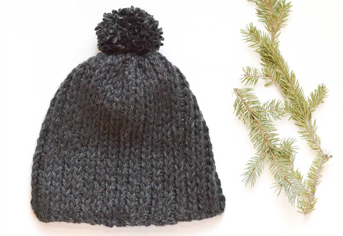 Chunky knit hat pattern free