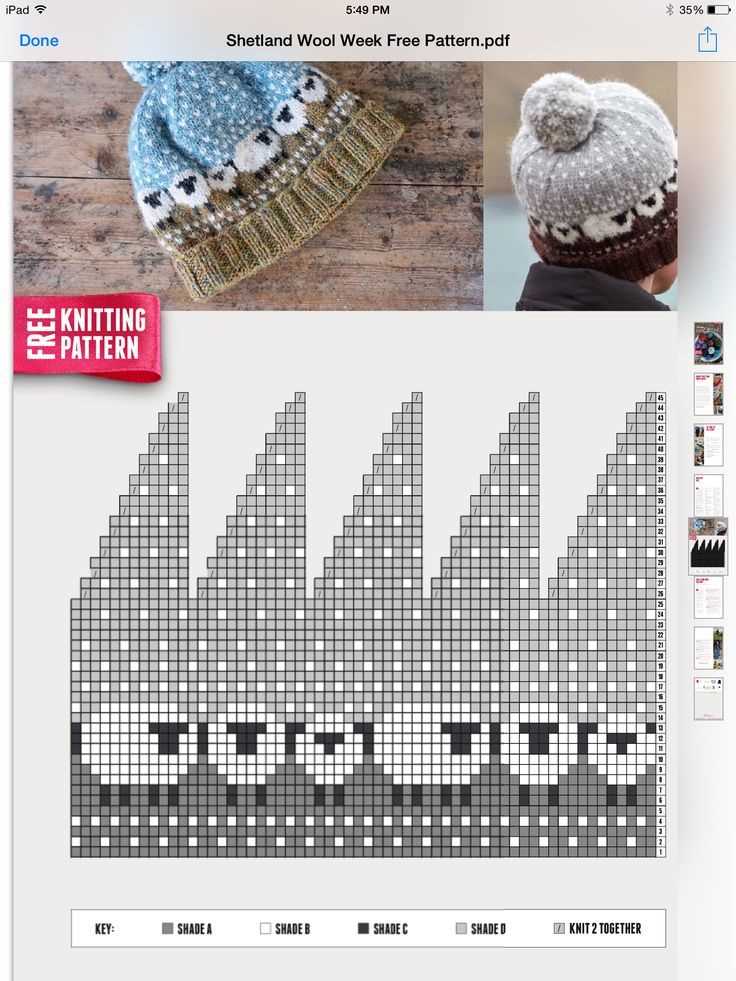 Stylish and Free: Printable Knitted Hat Patterns for a Cozy Winter