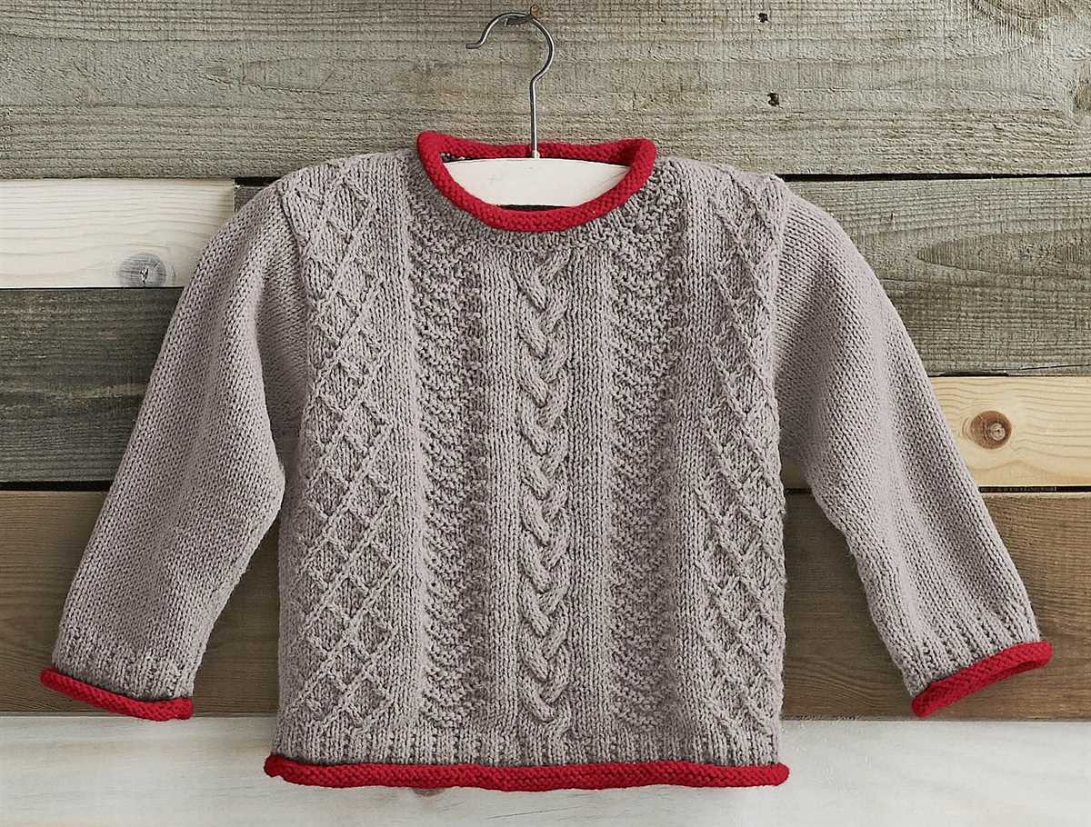 Classic sweater knitting patterns