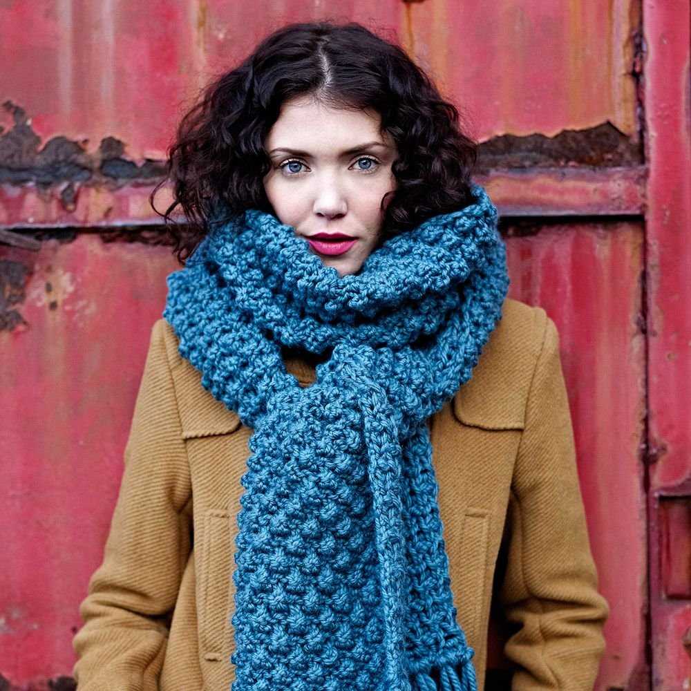 Extra long scarf knitting pattern