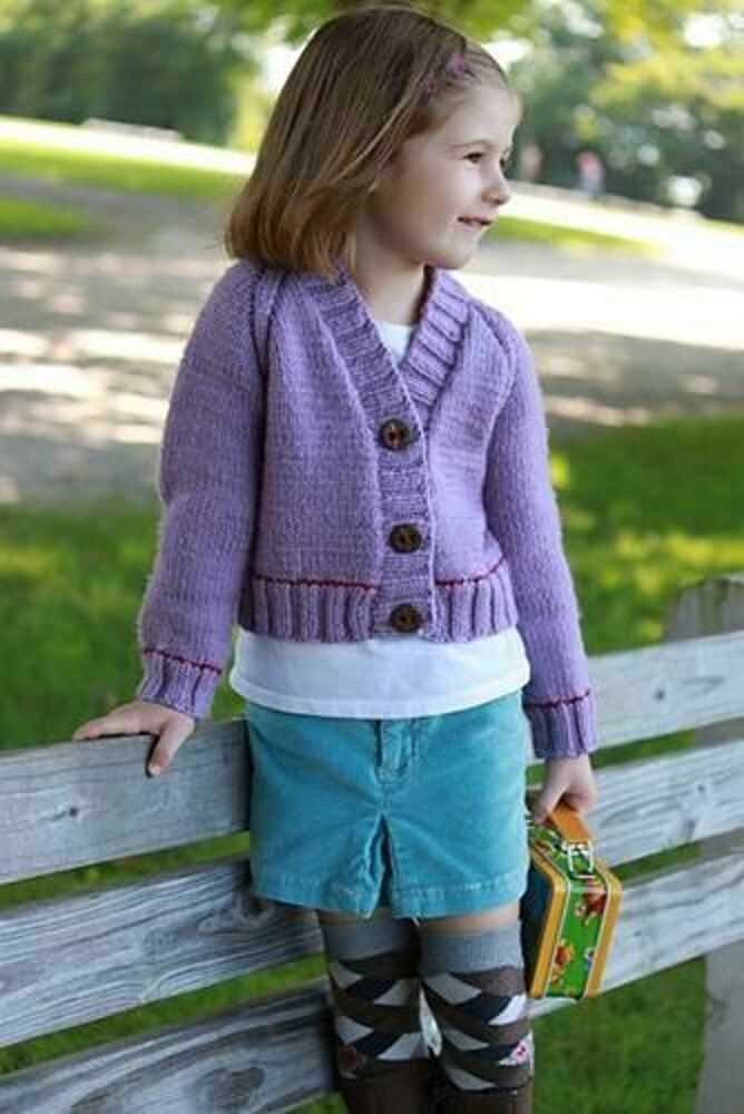Cardigan top down free pattern knit