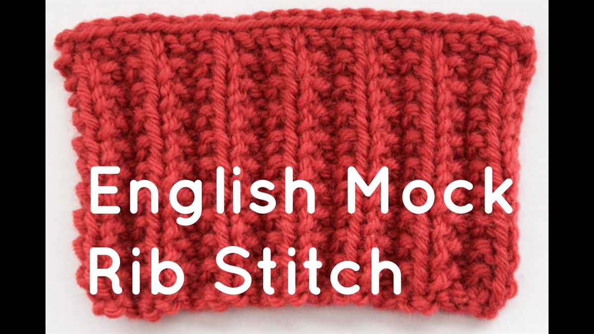 Craft knitting patterns
