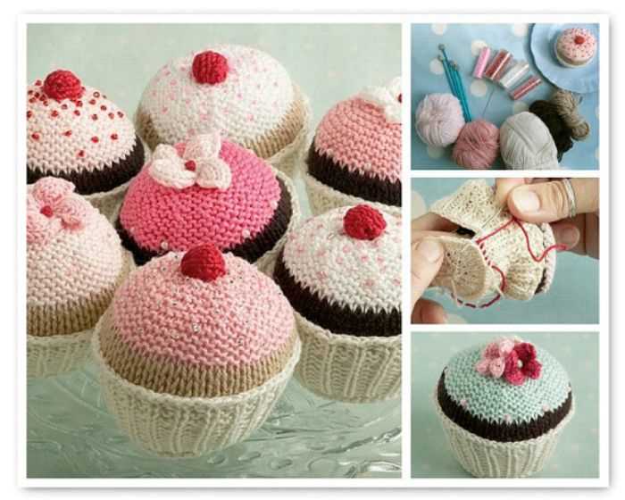 Cupcake knitting pattern