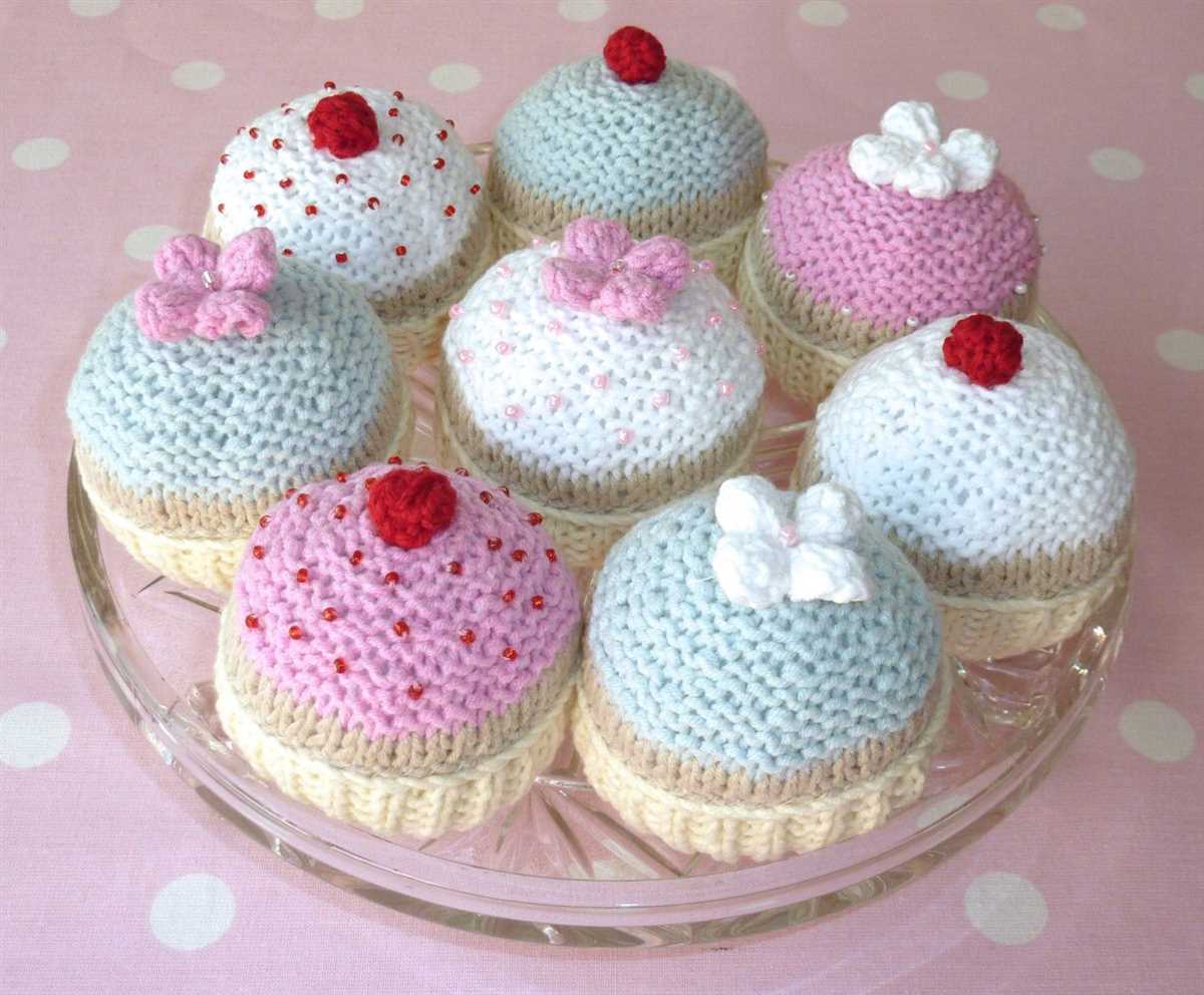 Cupcake knitting pattern