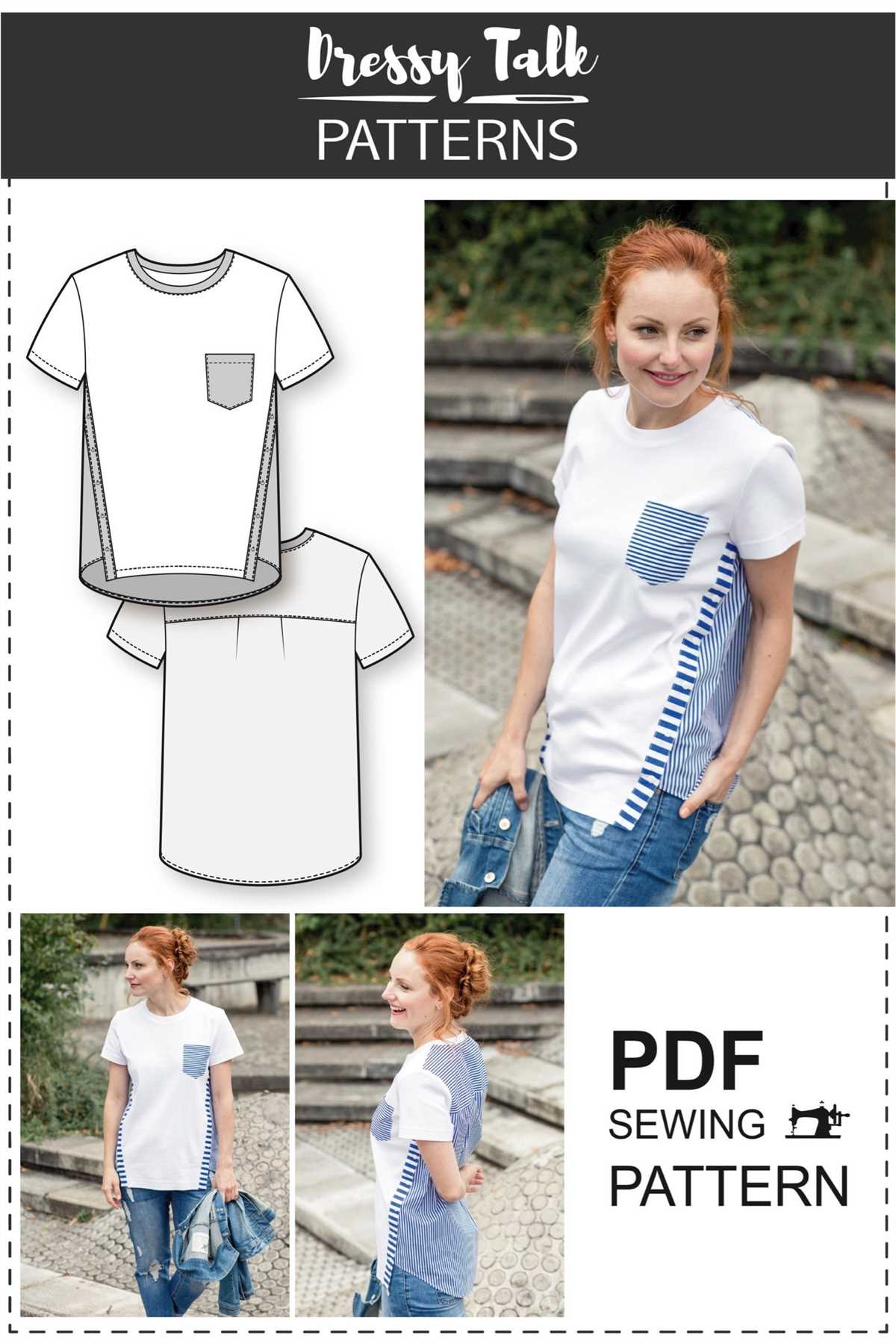 Knitted t shirt pattern