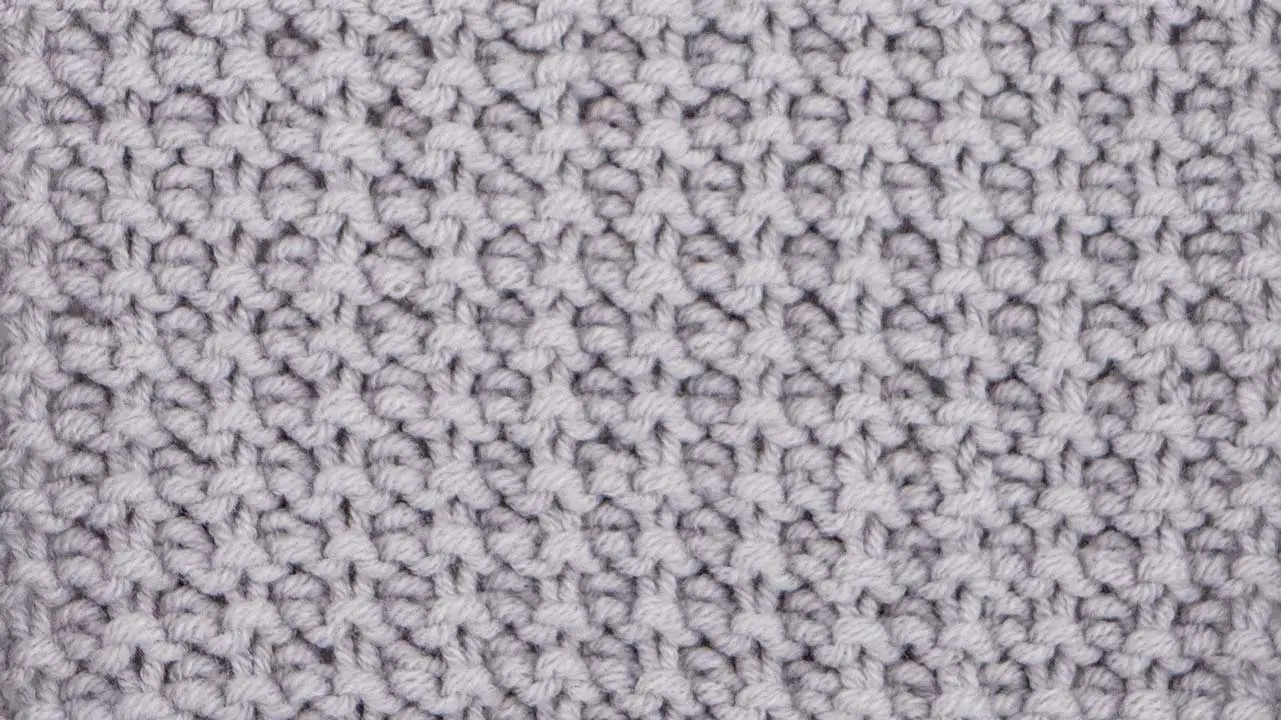Dense knitting stitch patterns