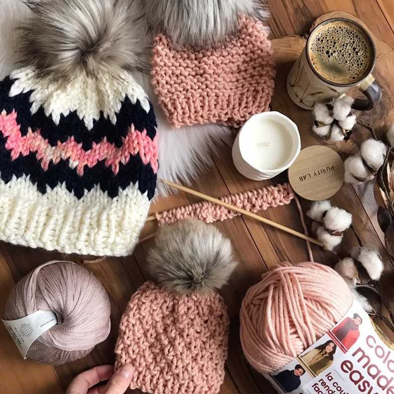 Easy knit toque pattern