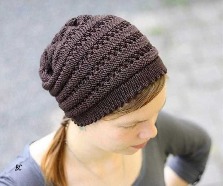 Beginner easy hat knitting patterns